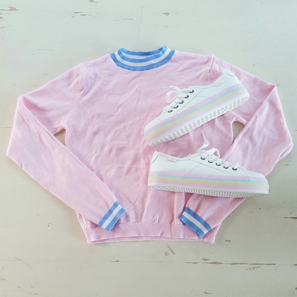 PASTEL PLATFORM SNEAKERS - Picture 3 of 3